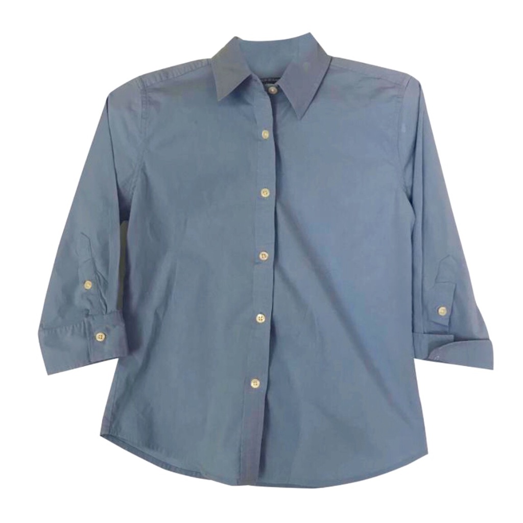 Polo Button Down Blouse